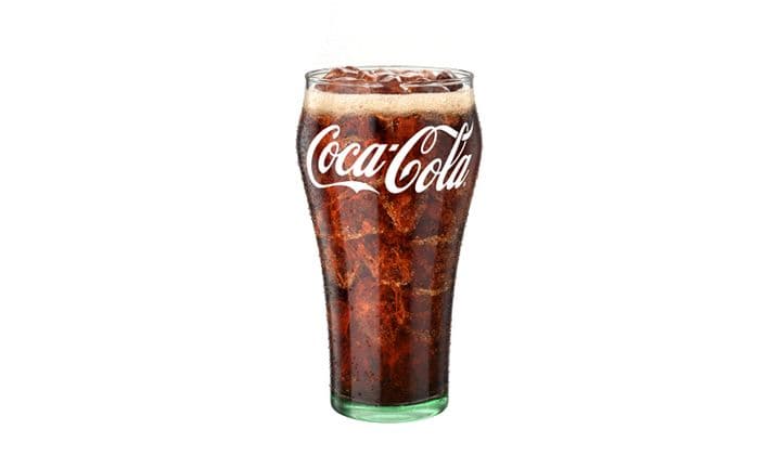 Coke menu item