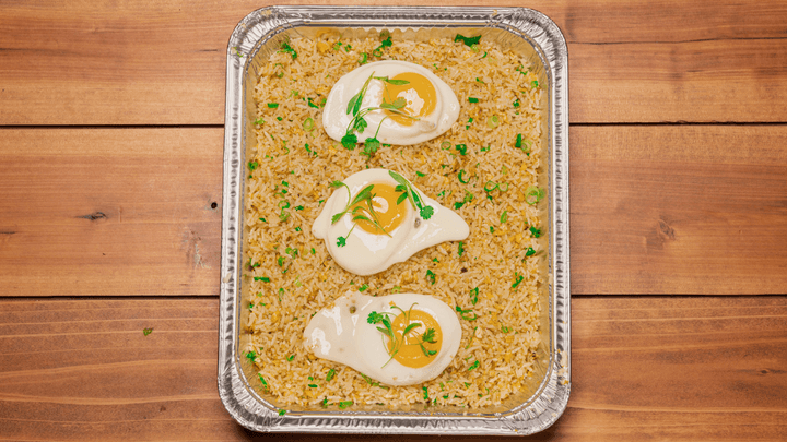 Fried Rice Tray- No Protein menu item