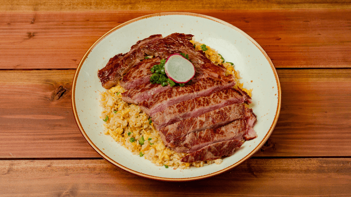 Fried Rice-Steak menu item
