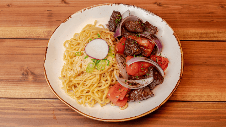 Filet Garlic Noodles menu item