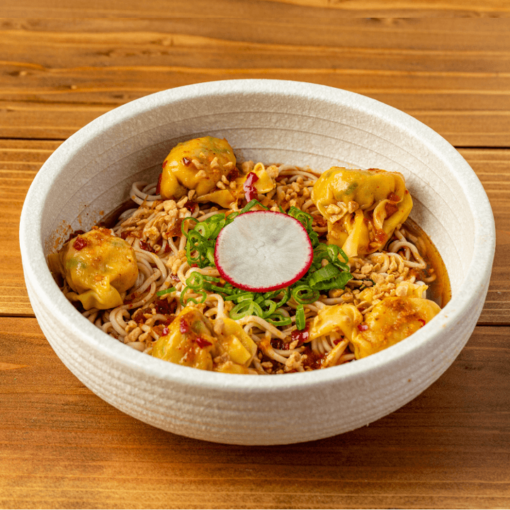 Chicken Mushroom Wonton Spicy Noodles menu item