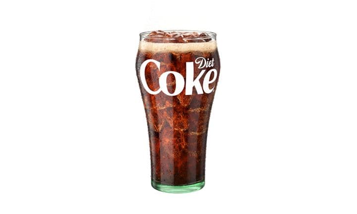 Diet Coke menu item
