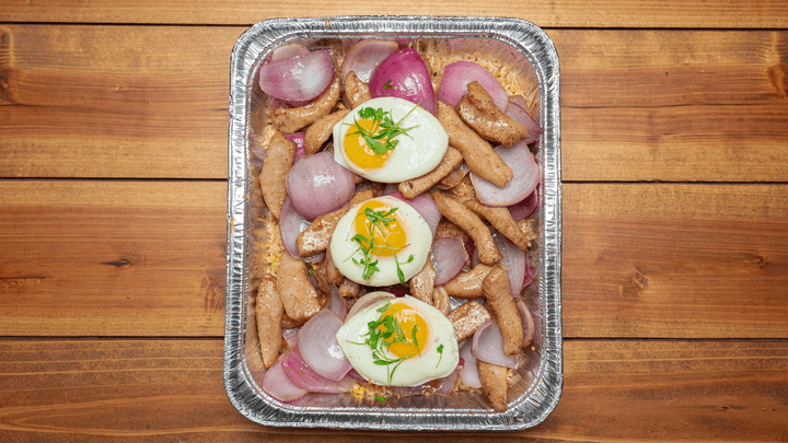 Pork Jowl Fried Rice Tray menu item