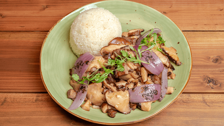 Mushroom & Beef Stir Fry menu item